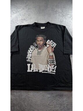 Lil Baby Graphic Black Streetwear T-Shirt